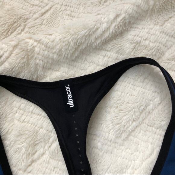 Ultracor Blue Pixelate Bra & Leggings Workout Set - Picture 5 of 9